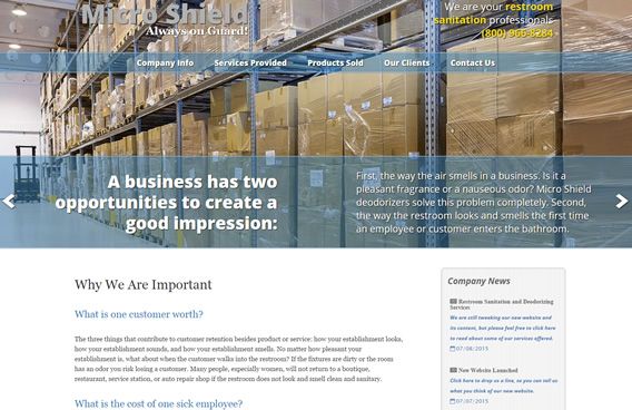 Website - Micro Shield