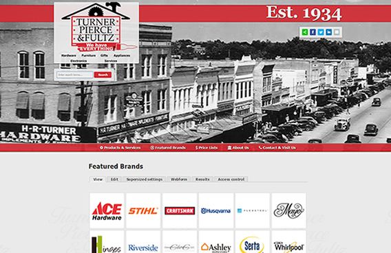 Website - Turner, Pierce, & Fultz