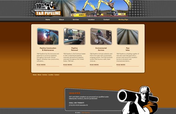 Website - T&R Pipeline