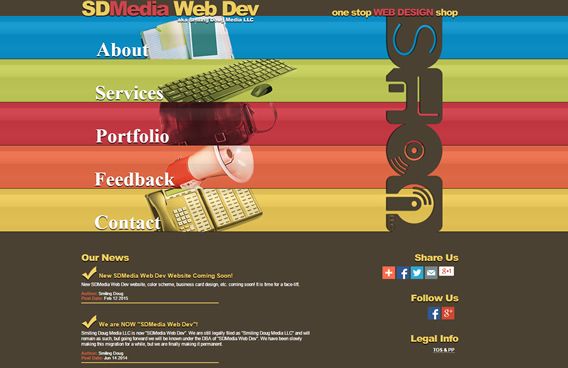 Website - SDMedia Web Dev V.5